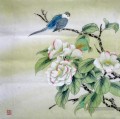 am195D Oiseaus classique fleurs